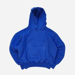 Yeezy Gap Blue Double Layered Heavyweight Hoodie